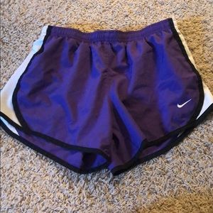Nike purple shorts size large